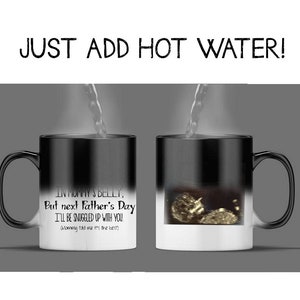 Personalized Sonogram Magic Mug: Father&#39;s Day Pregnancy Reveal Gift