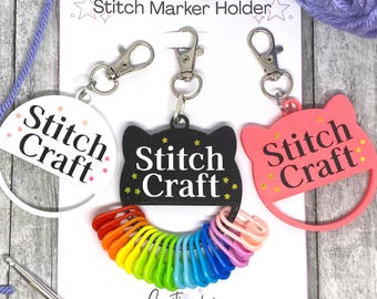 Stitch Marker Holder and Bag Clip | Stitch Craft