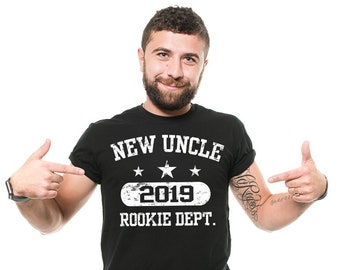 Uncle 2019 T-Shirt Gift For Uncle New Uncle Funny T-Shirt