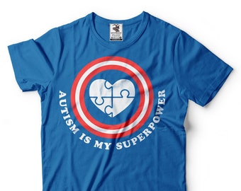 Autism Is My Superpower T-Shirt Autism Awareness Tee Shirt