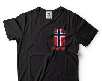 Norway T-Shirt Norway Day Patriotic Nationality Norwegian Diaspora Tee Shirt