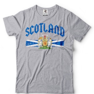 Scotland T-Shirt Scotland Flag Scottish Diaspora Nationality Patriotic Tee Shirt