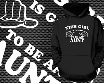 Gift For Aunt Hoodie Gift For New Aunt Birthday Gift Hooded Sweatshirt Sweatshirt