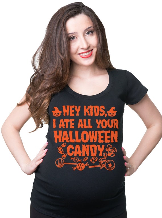 Maternity Halloween Costume TShirt Funny Pregnancy Halloween Etsy