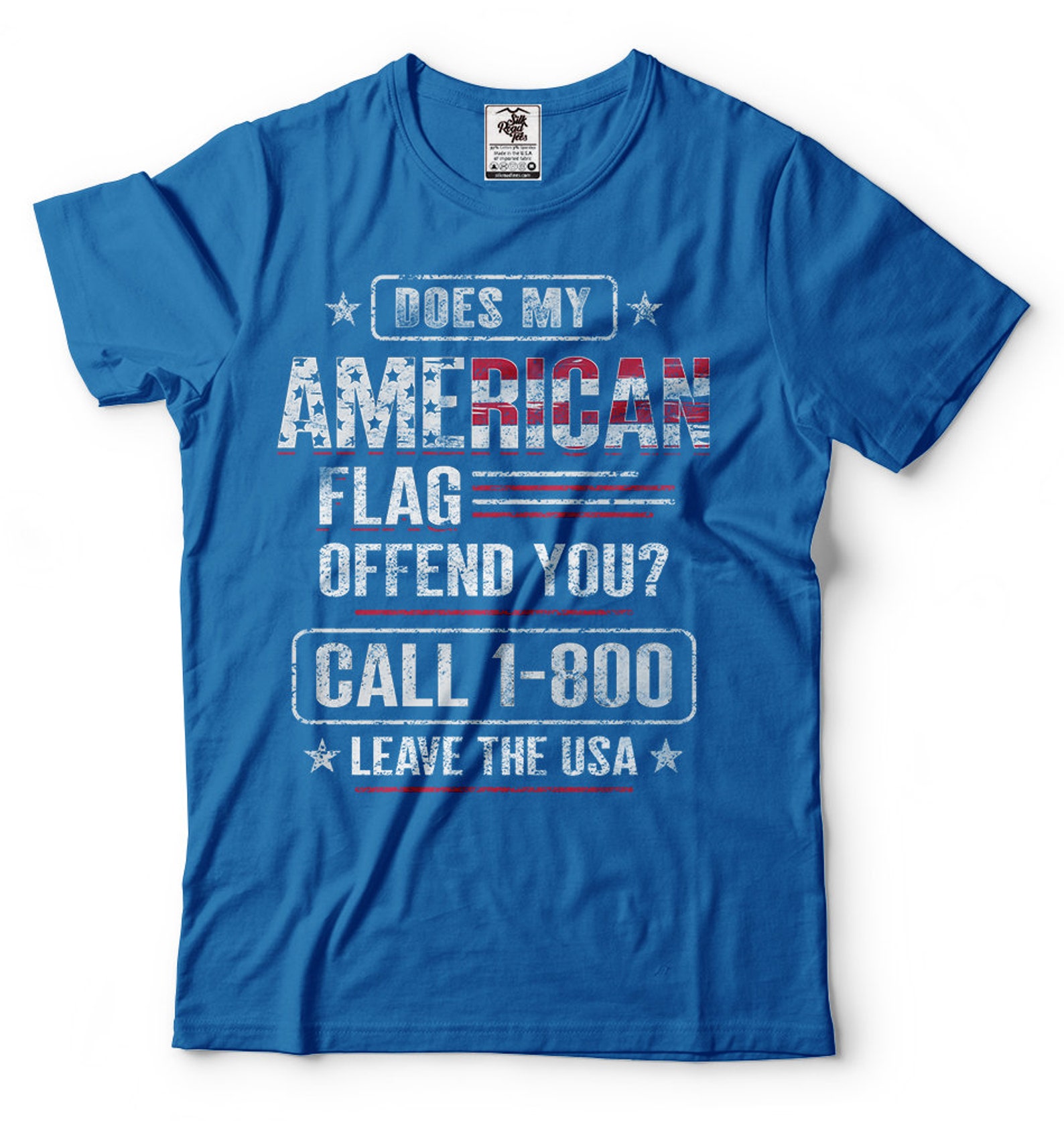 USA Patriotic Tshirt Funny USA Flag Independence Day Etsy