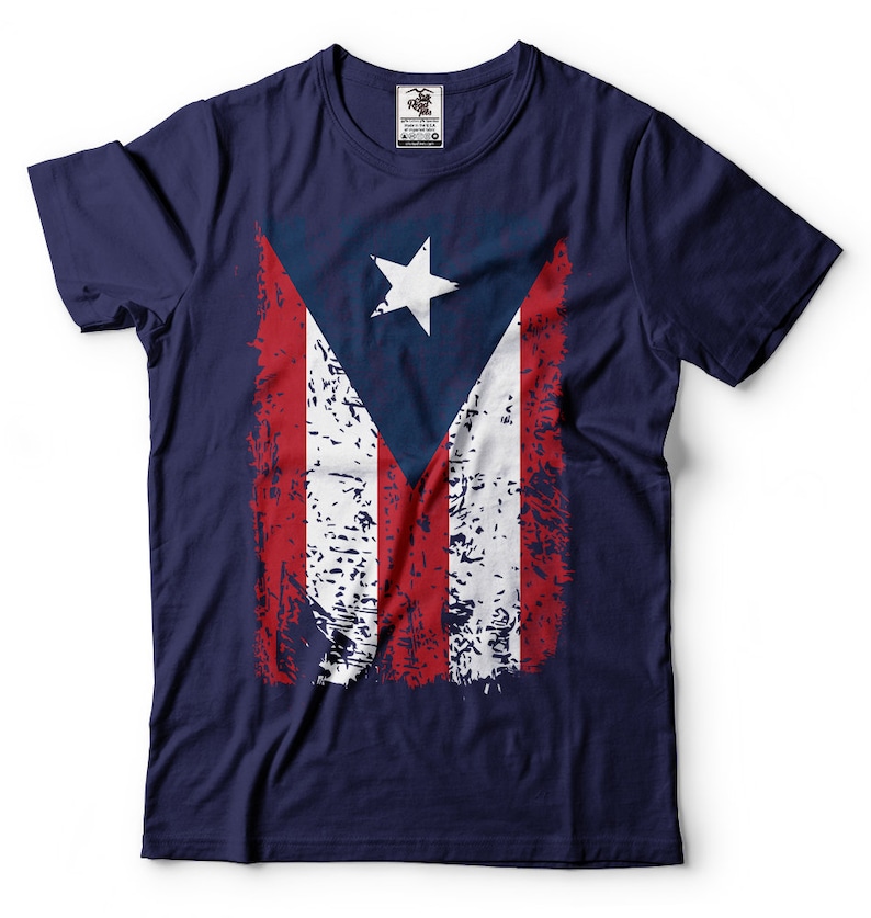 Puerto Rico T-shirt Puerto Rico Flag Puerto Rico Day Patriotic - Etsy