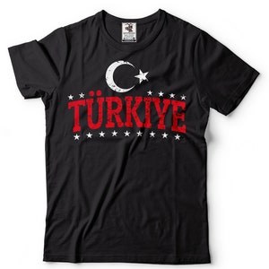 Turkiye T-Shirt Turkish Diaspora Nationality Patriotic Turkey Flag Birthday Gift ideas Tee Shirt