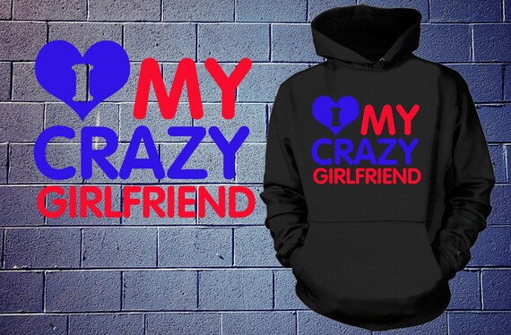 Regalo para novio y amor mi novia Cray con capucha Sudadera | Etsy México