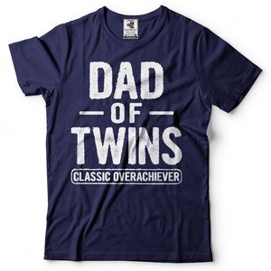 Papá Maternidad Camiseta Divertida Papá de gemelos Bebé Día Regalo Camiseta imagen 7