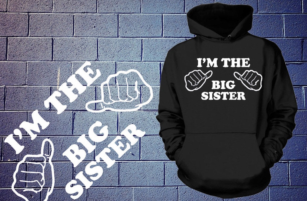 Adelante Plausible para justificar Gran regalo de sudadera con capucha de hermana para hermana - Etsy España