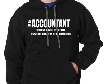 Accountant Hoodie CPA Income tax Hooded sweatshirt sweater