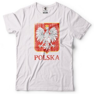 Polska T-Shirt Gift For Polish Poland Flag Polish Diaspora Nationality Patriotic Shirt image 8