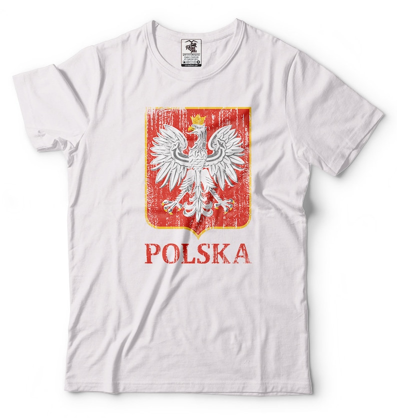 Polska T-Shirt Gift For Polish Poland Flag Polish Diaspora Nationality Patriotic Shirt image 8