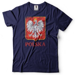 Polska T-Shirt Gift For Polish Poland Flag Polish Diaspora Nationality Patriotic Shirt image 7
