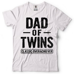 Papá Maternidad Camiseta Divertida Papá de gemelos Bebé Día Regalo Camiseta imagen 8