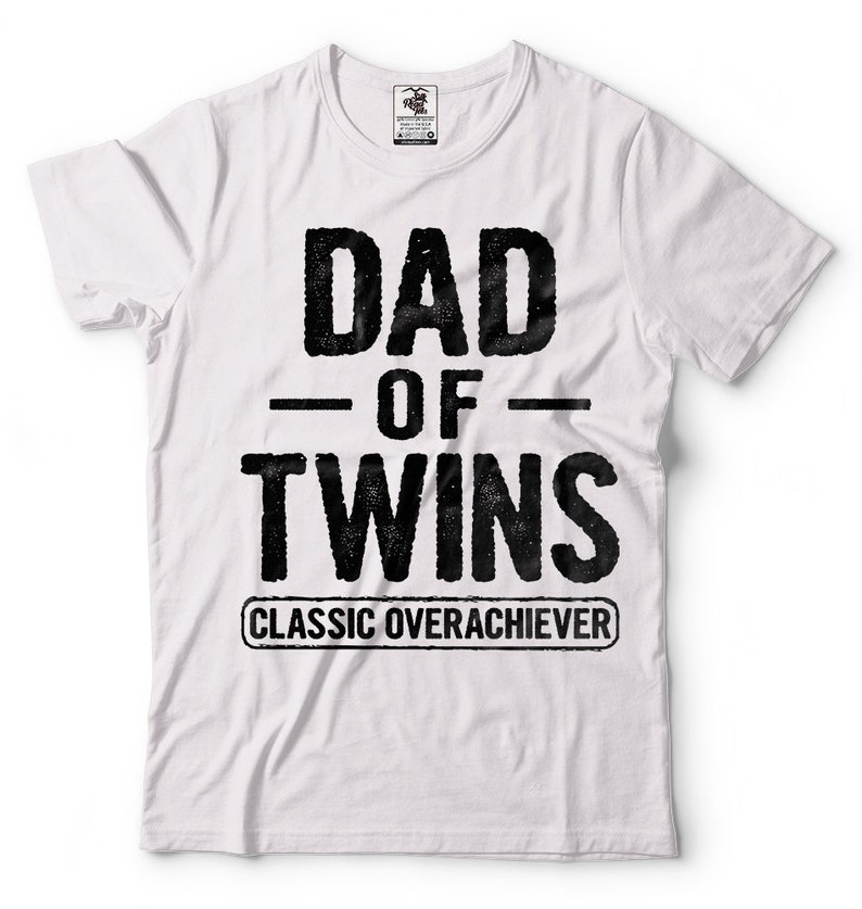 Papá Maternidad Camiseta Divertida Papá de gemelos Bebé Día Regalo Camiseta imagen 8