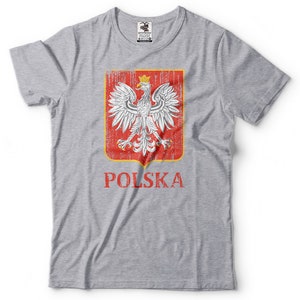 Polska T-Shirt Gift For Polish Poland Flag Polish Diaspora Nationality Patriotic Shirt image 3