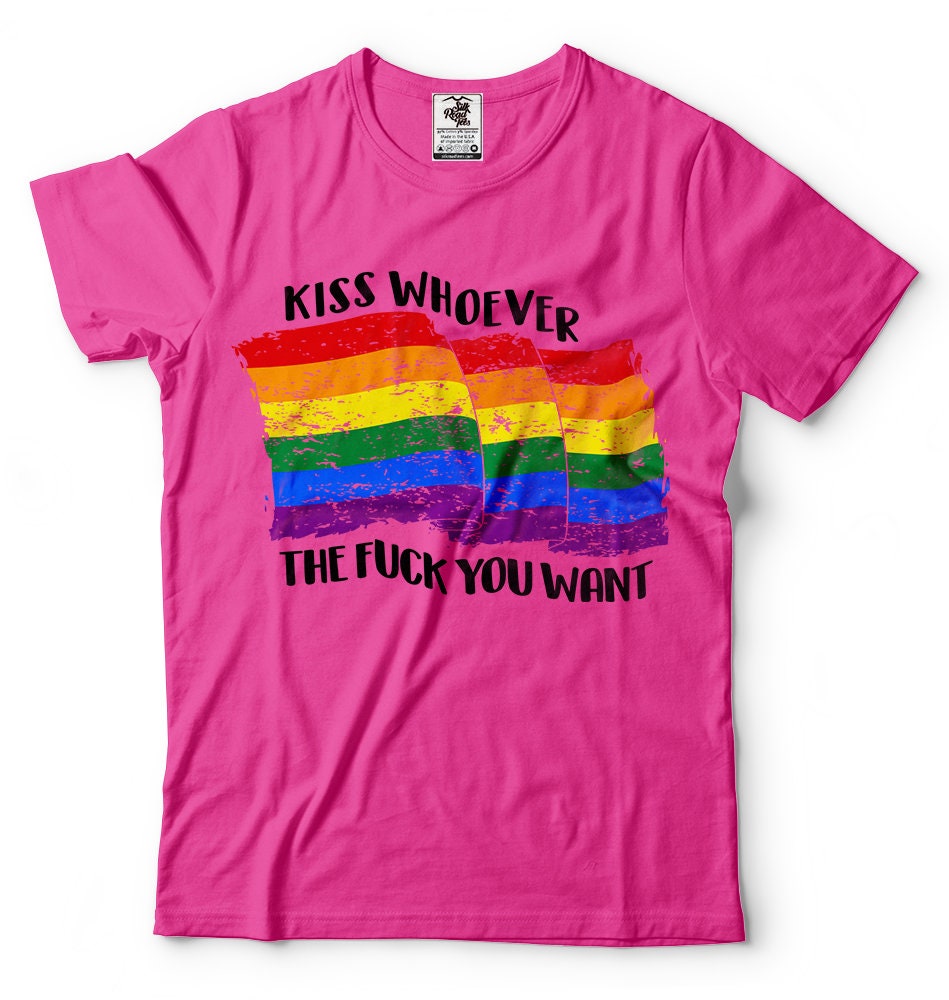 LGBT T-Shirt Gay Lesbian Funny LGBT Pride Rainbow Tee Shirt | Etsy