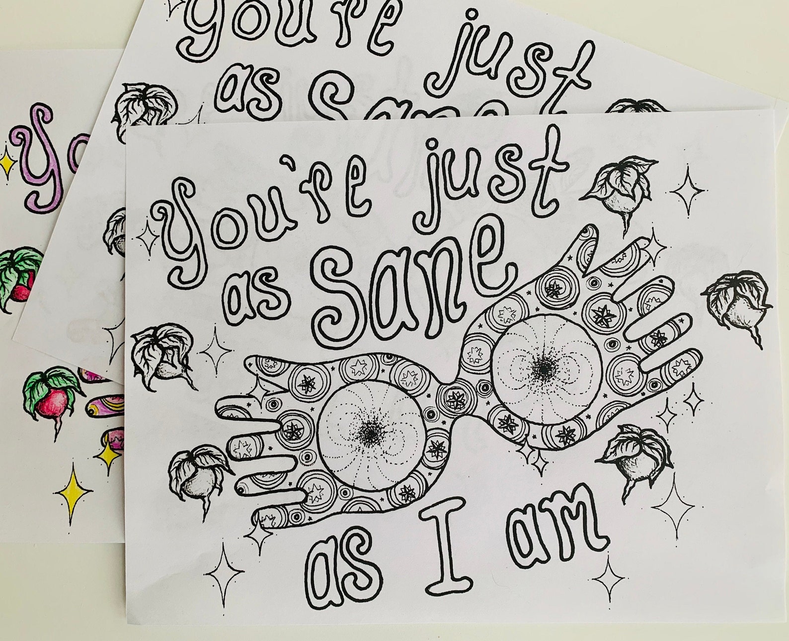 printable colouring page luna lovegood inspired etsy