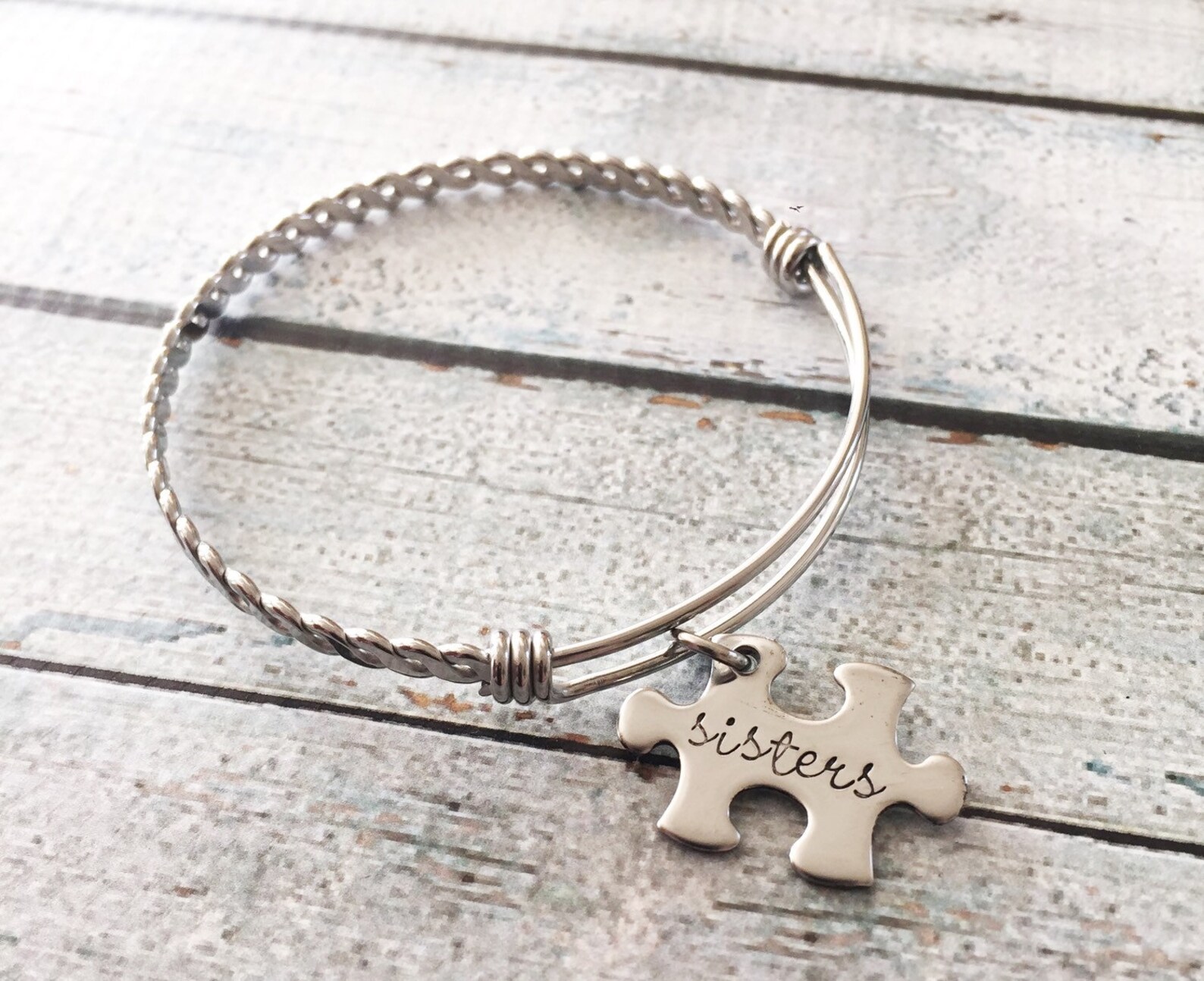 Puzzle Jewelry Puzzle Bracelet Stainless Steel Bracelet Etsy