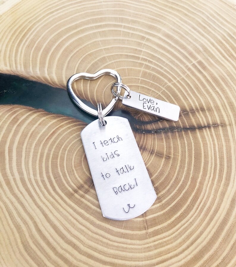 Speech therapy / Gift for speech therapist / Hand stamped Etsy