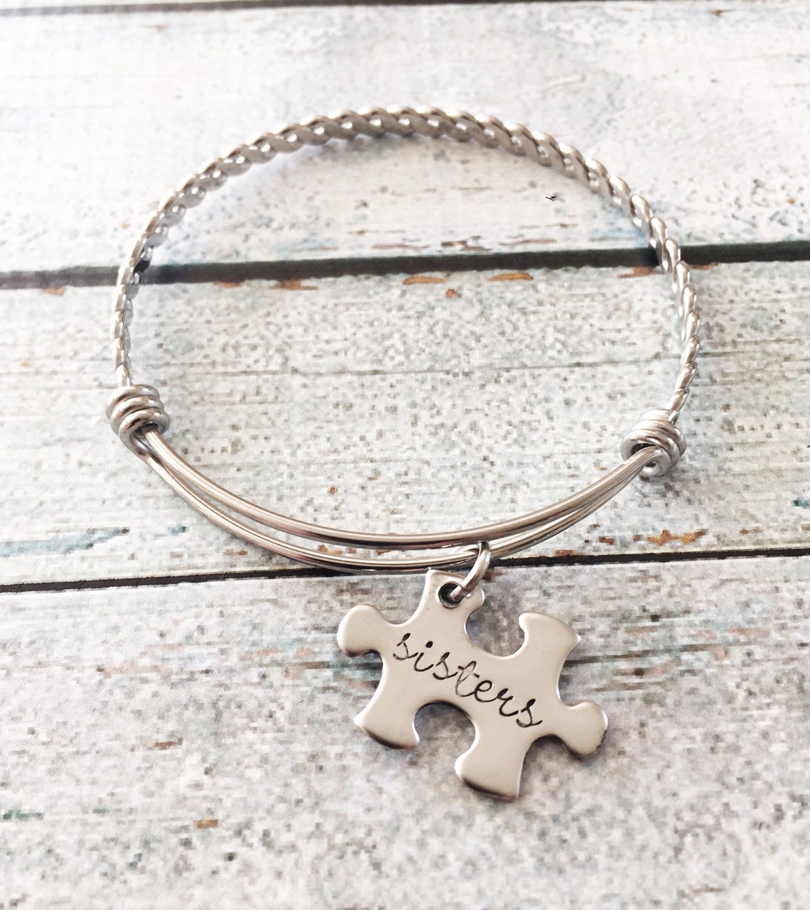 Puzzle Jewelry Puzzle Bracelet Stainless Steel Bracelet Etsy