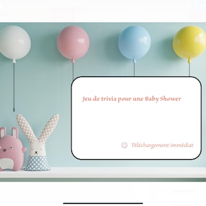 Jeu de Quiz Baby Shower à Imprimer Mamans Célébrités Fête de Révélation du Sexe Édition 2025
