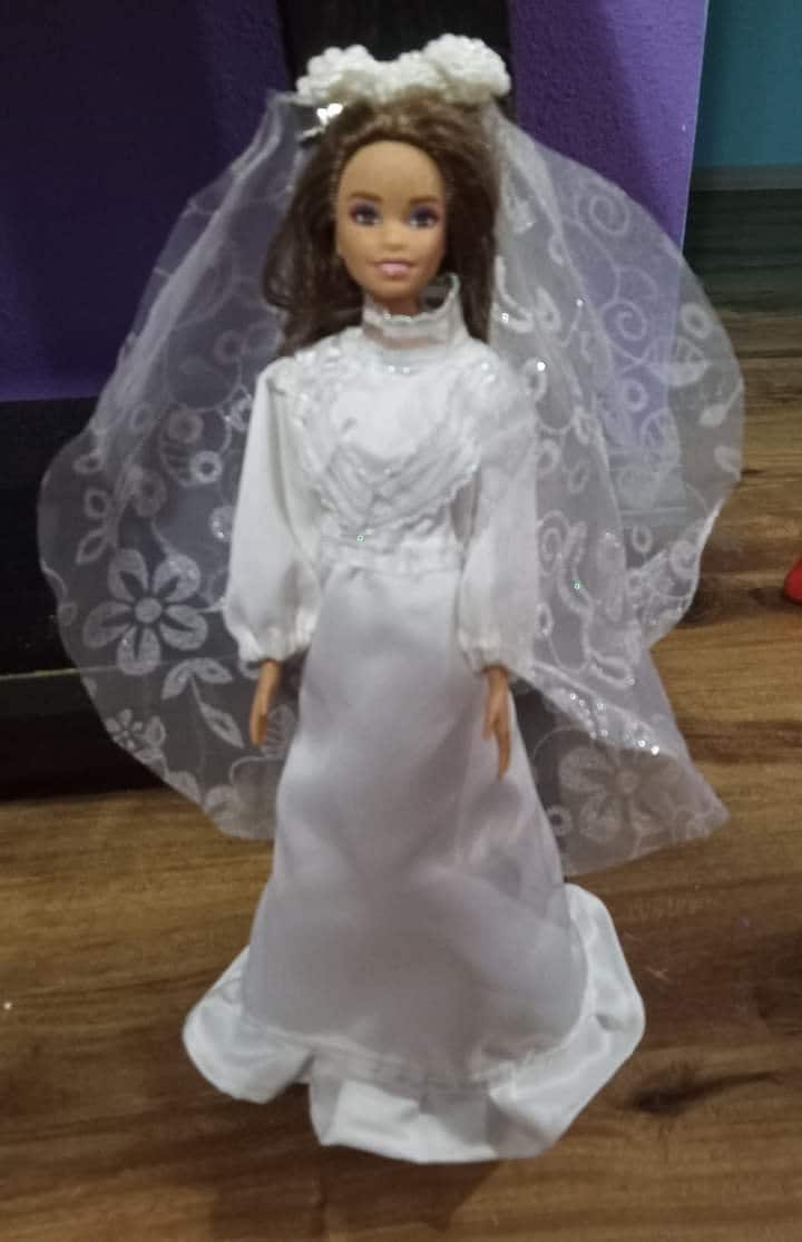 Barbie Bride Dress Veil