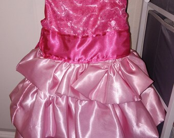 2T Dress Triple Ruffle Lace with Shorts