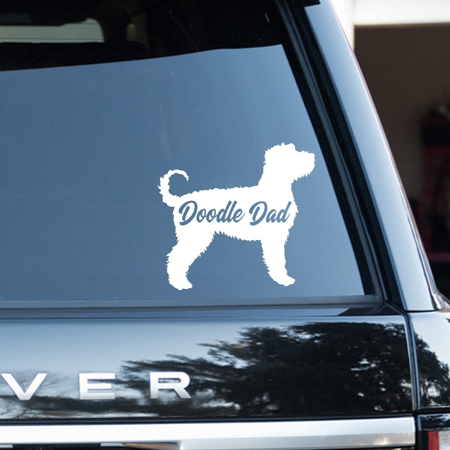 DOG TORNADO MASCOT DECAL / STICKER