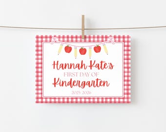 First Day/Last Day of School Sign, Editable Template (Instant Digital Download) #B2S-0005