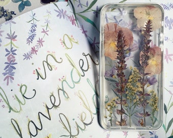 The Bouquet , Creative Freedom Case • Pressed Flower Phone Case