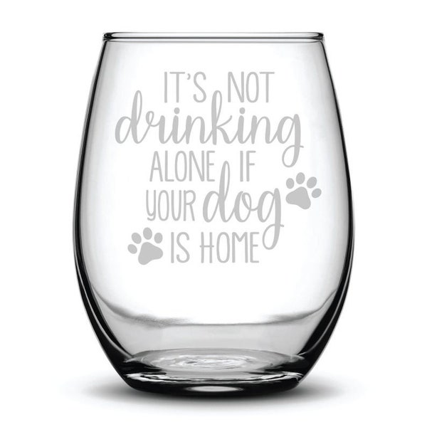 Dog Wine Glasses Etsy