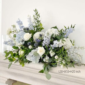 Artificial Spring Flower Arrangement: Wedding Aisle & Table Centerpiece Flower Image 15