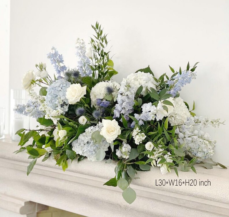 Artificial Spring Flower Arrangement: Wedding Aisle & Table Centerpiece Flower Image 15
