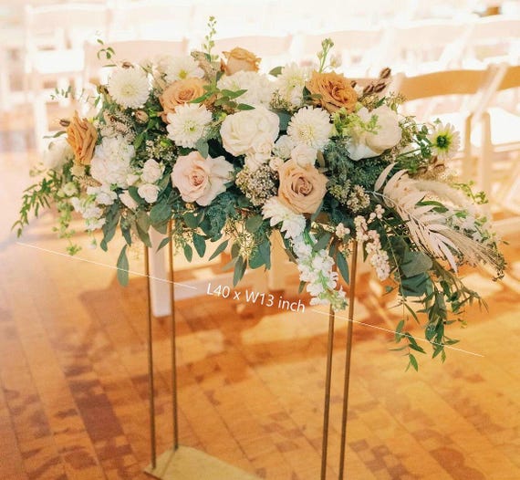 【希少品】Wedding Flowers Bright Spring Colors Wedding Archway Flower, Shiny Floral