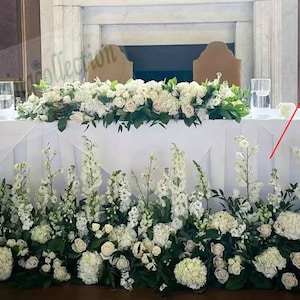 Floor Flower runner Wedding Aisle Artificial Silk Flowers Runner Stair Floral Arrangement hyacinth greenery Flower Garland,Wedding Reception