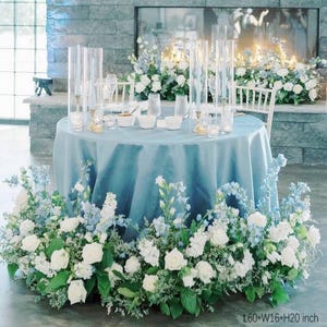 Artificial Spring Flower Arrangement: Wedding Aisle & Table Centerpiece Flower Image 9