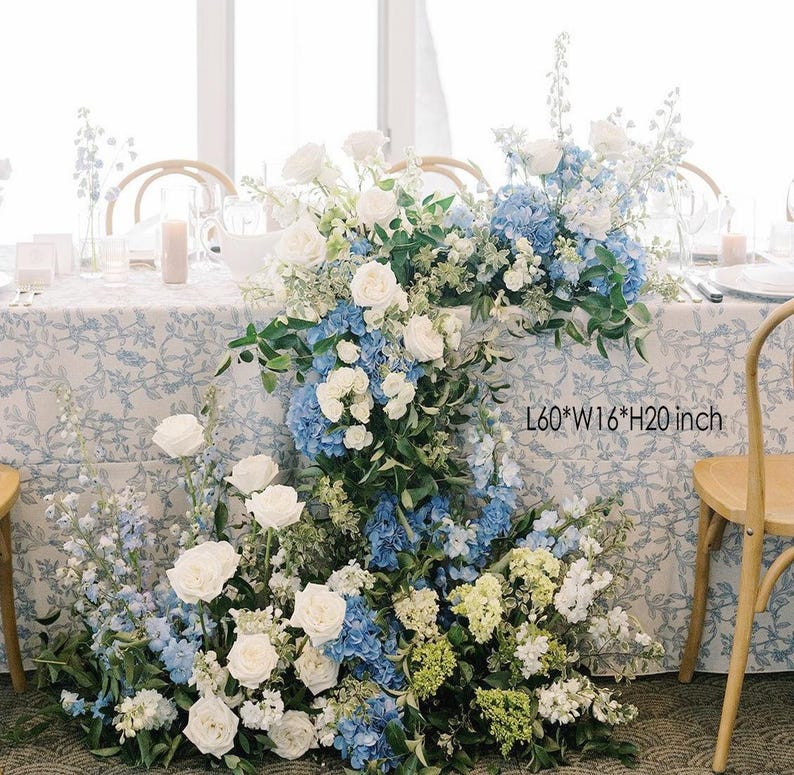 Artificial Spring Flower Arrangement: Wedding Aisle & Table Centerpiece Flower Image 13