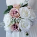 Heart Arch Flower Ivory Rose wedding Flower Reception, white Floral arch decor Floral Meniscus aisle Artificial Silk Flowers Row