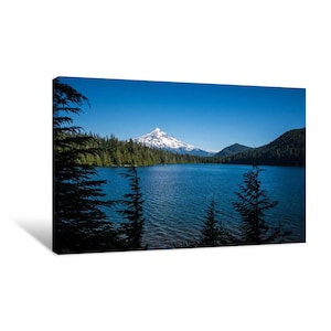 Lost Lake Oregon Canvas Wall Art | décor for home & office | canvas ready to hang | canvas prints | large wall art