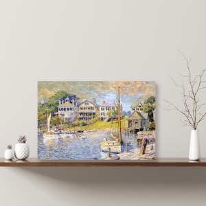 Edgartown, Martha&#39;s Vineyard Canvas Print Wall Art | décor for home & office | Limitless Walls