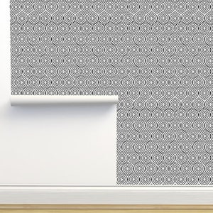 Seashell White Peel & Stick Wallpaper by Monor Designs Home Decor Wall Art Removable Wallpaper Limitless Walls