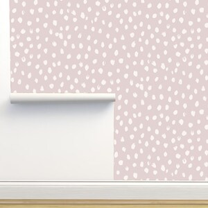 Brushed Spots Muted Peel & Stick Wallpaper by Crystal Walen Home Decor Wall Art Removable Wallpaper Limitless Walls