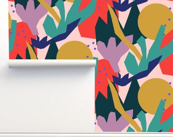 Mountain Rainbow Rock Desert Peel and Stick Luxury Wallpaper by Julia Schumacher Home Decor Wall Art Removable Wallpaper Limitless Walls