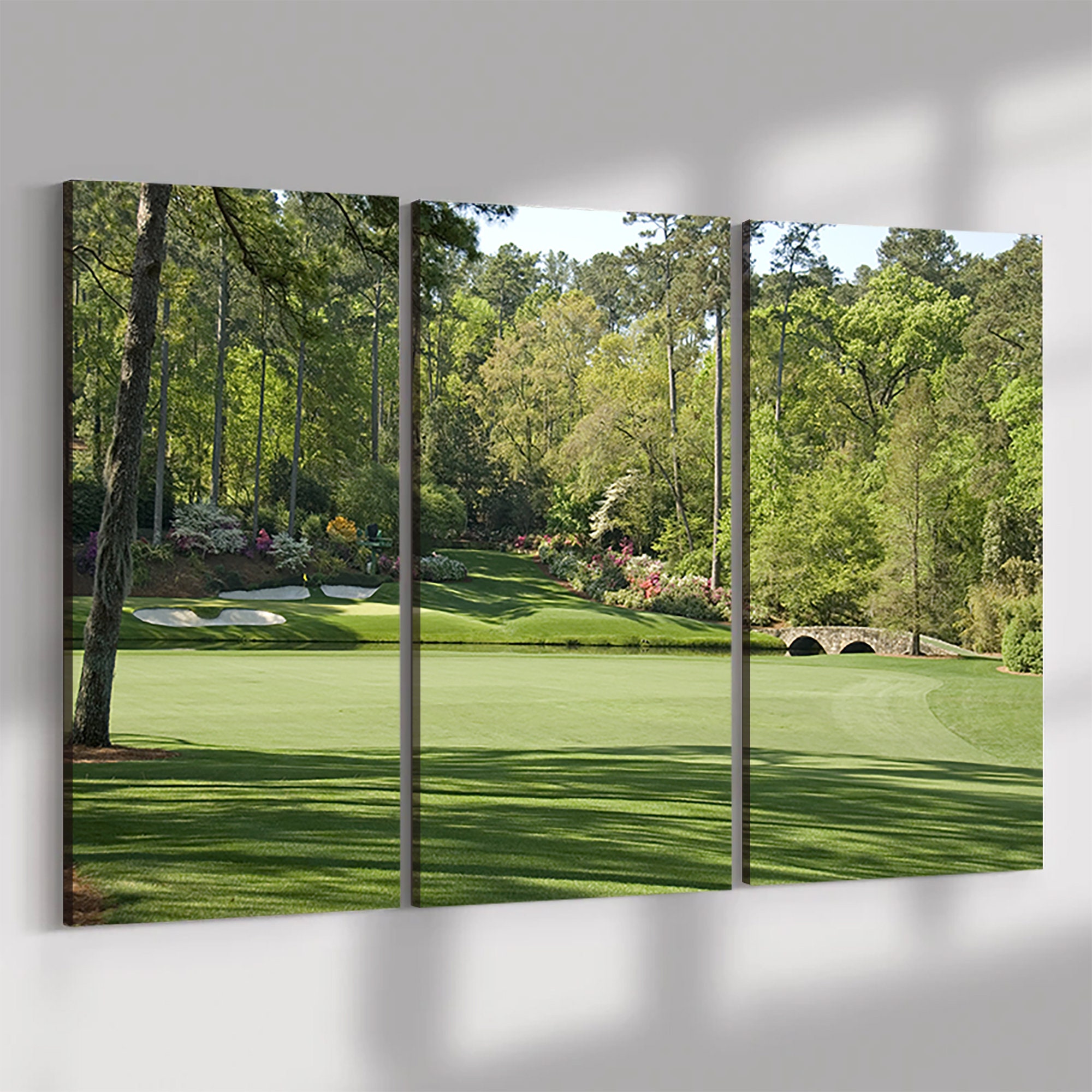 12th Hole at Augusta National Canvas Wall Art Décor for Home