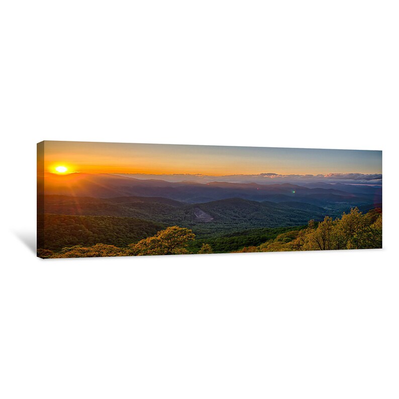 Appalachian Mountains Canvas Print Wall Art Décor for Home & Office