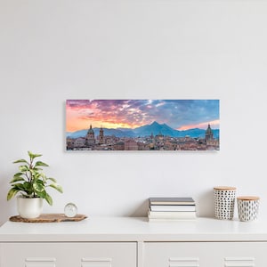 Palermo Sunset, Sicily, Italy Canvas Wall Art | décor for home & office | canvas ready to hang | canvas prints | large wall art