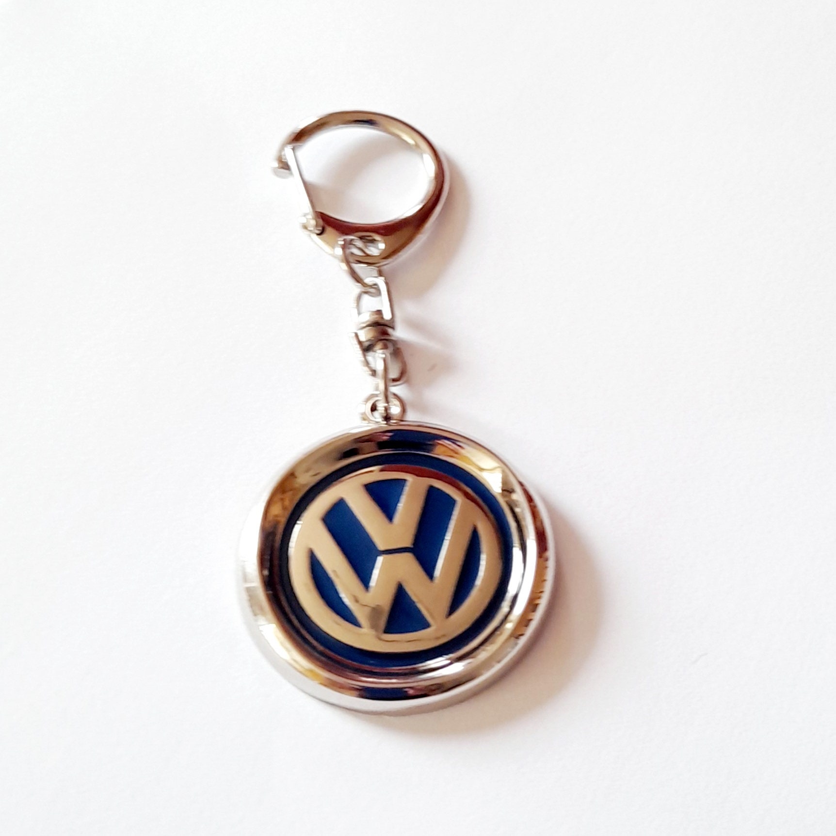 VW Volkswagen Logo Keychain Key Ring Ideal Gift Kette Etsy