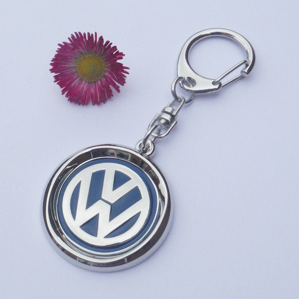 VW Volkswagen Logo Keychain Key Ring Ideal Gift Kette Etsy